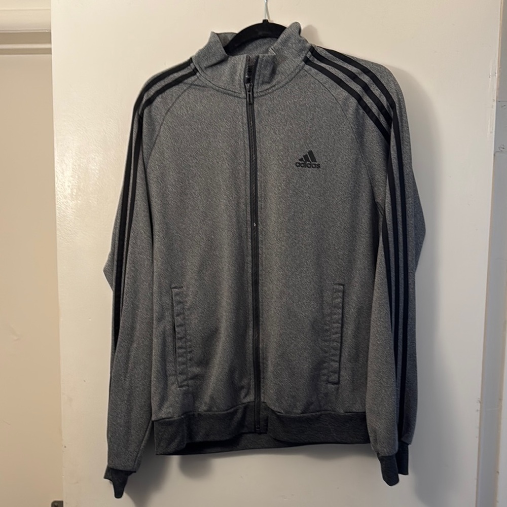 Adidas Men's Gray Jacket